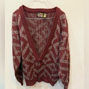 Vintage Saturdays Made in Korea Grandpa Sweater